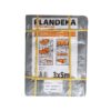 Plandeka PE srebrna super mocna 3x3m 160g/m2 - obrazek 4