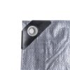 Plandeka PE srebrna mocna 4x4m 110g/m2 - obrazek 2