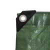 Plandeka PE zielona mocna 3x5m 110g/m2 - obrazek 2