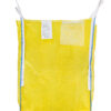 Worek Big Bag otwarty na odpady i gruz, żółty, 90x90x120cm, 160g/m2, nośność 1000kg - Image 2