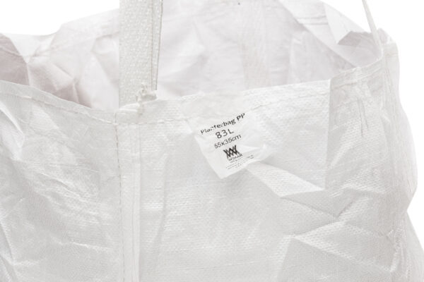 Planterbag kontener tkany pp do roślin 45x30cm - 48L biały - obrazek 2
