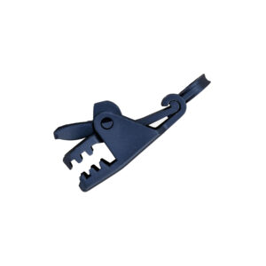 Crocodile clip for fleece, nets