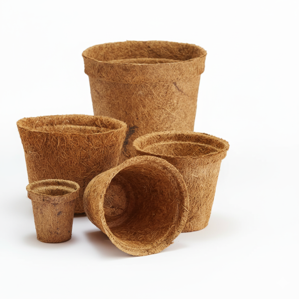 Doniczki z włókna kokosowego 8cm - obrazek 4