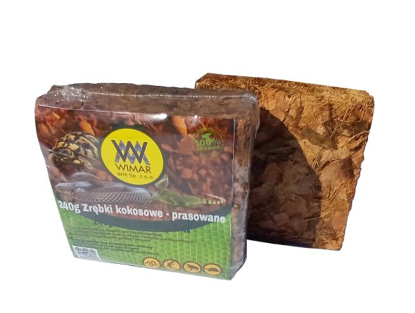 Brykiet z łuski kokosowej 250g - obrazek 3
