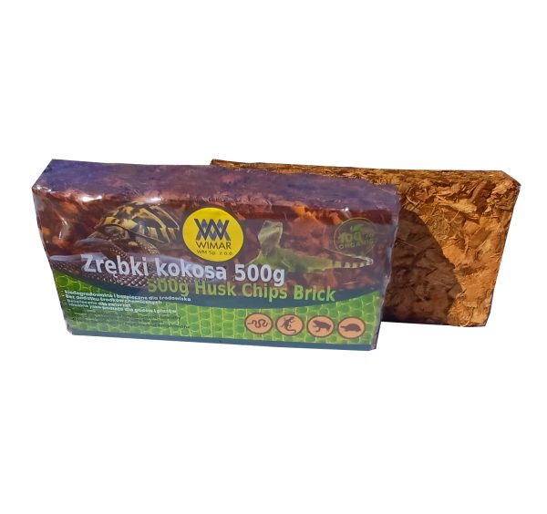 Brykiet z łuski kokosowej 500g - obrazek 3