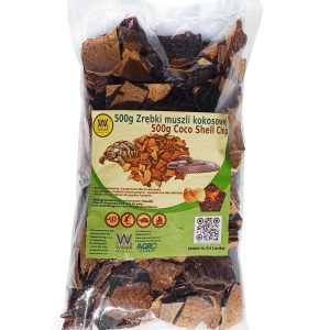 Kawałki łupin orzecha kokosowego 0,5kg