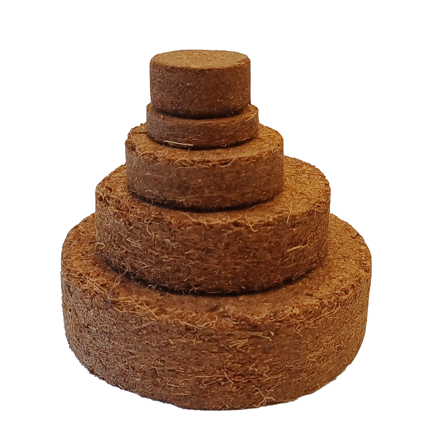 Dyski podłoża do doniczek z torfu kokosowego 10 cm - obrazek 3